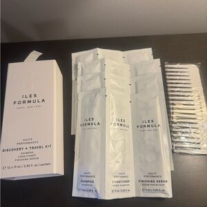 Iles Formula Discovery Travel Kit Shampoo, Conditioner and Finishing Serum NIB
